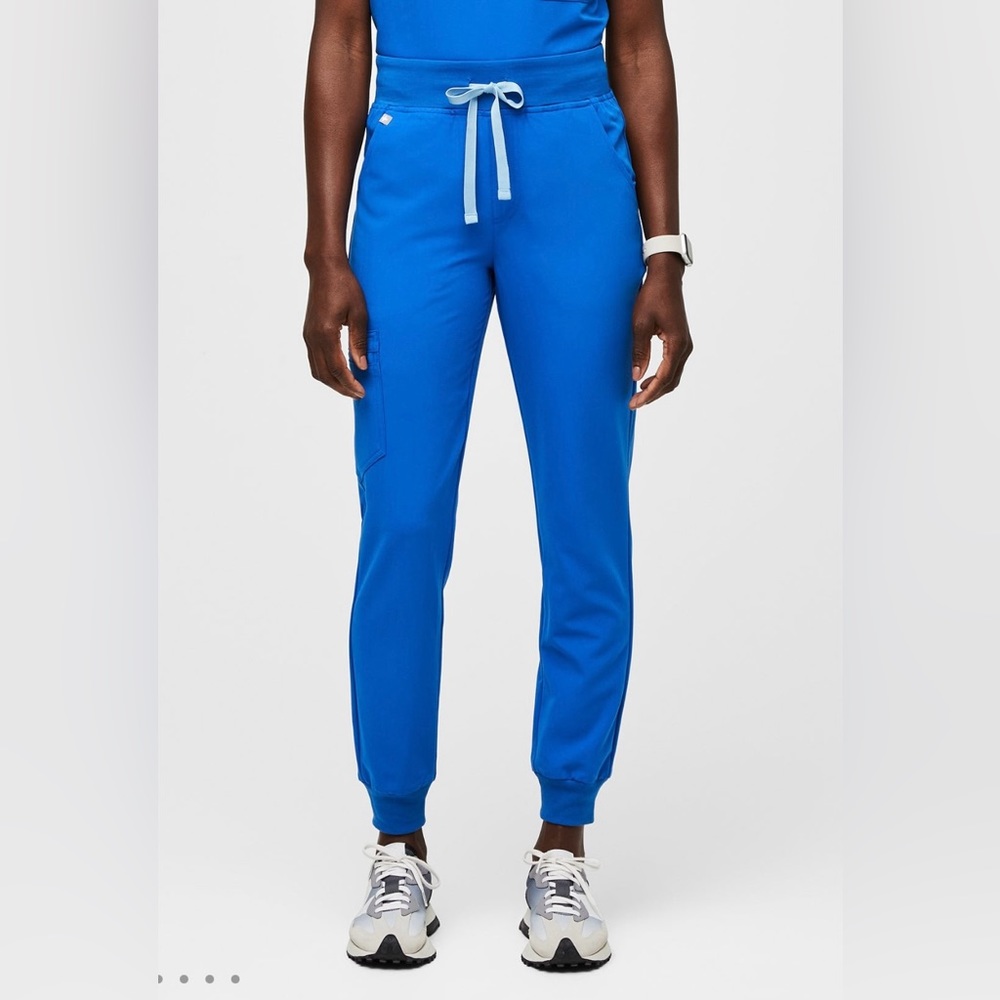 Figs Zamora Scrub Joggers Royal Blue - Small, Tall
